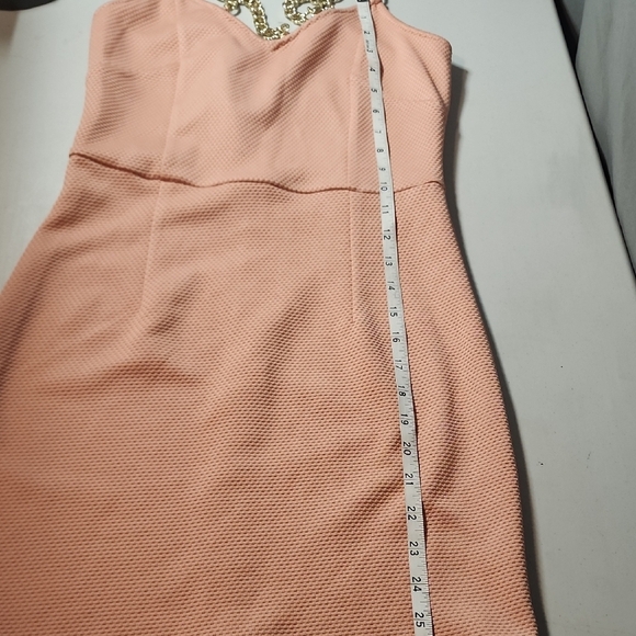 Rhapsody Rare, Vintage Cocktail Mini Dress with V-Neck & Jewel Straps - Picture 9 of 11